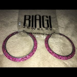 NEW Biagi Crystal Earrings